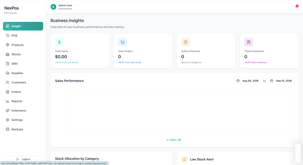 Vidura Vijerathne - NexPOS Business Insights Software Project